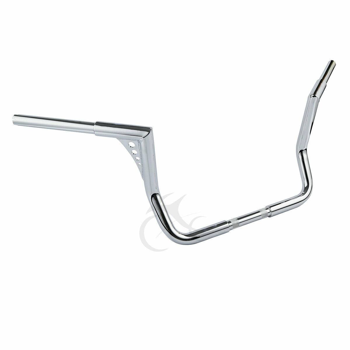 Rise 12" Ape Hanger Handlebar 1-1/4" Fit For Harley Touring Dressers Baggers - Moto Life Products