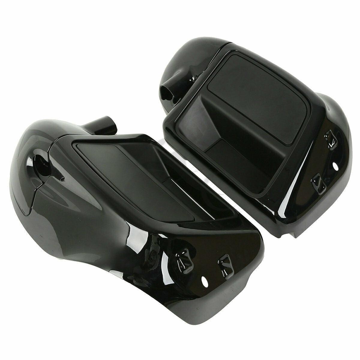 Lower Vented Leg 6.5" Speaker Pad Engine Guard Bar Fit For Harley Touring 14-22 - Moto Life Products