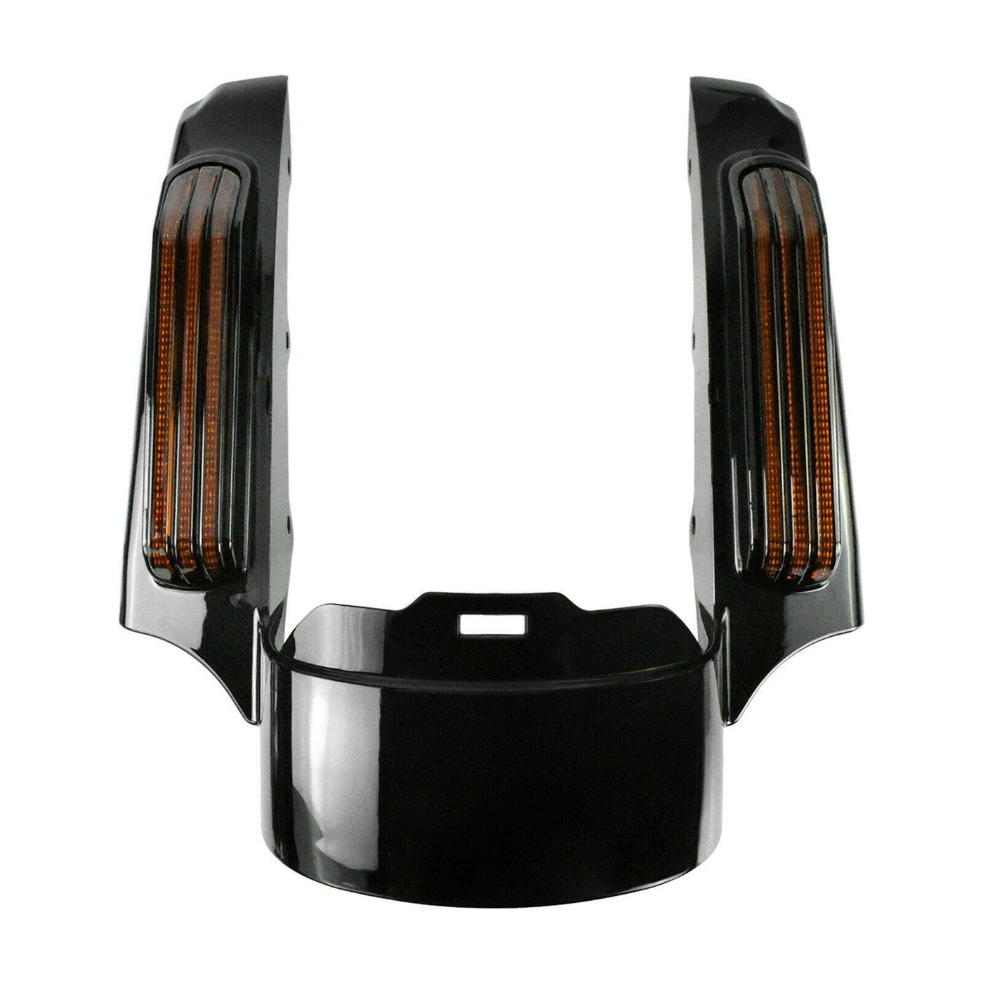 Rear Fender Extension Fascia W/ LED Light Fit For Harley Touring Glide 2014-2021 - Moto Life Products