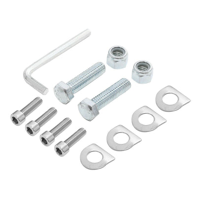 1-1/4" Engine Guard Foot pegs Mount Clamp Fit For Harley Touring Road King Dyna - Moto Life Products