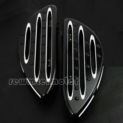 Driver Floorboards Fit For Harley Touring Softail Street Road Glide Fat Boy Dyna - Moto Life Products