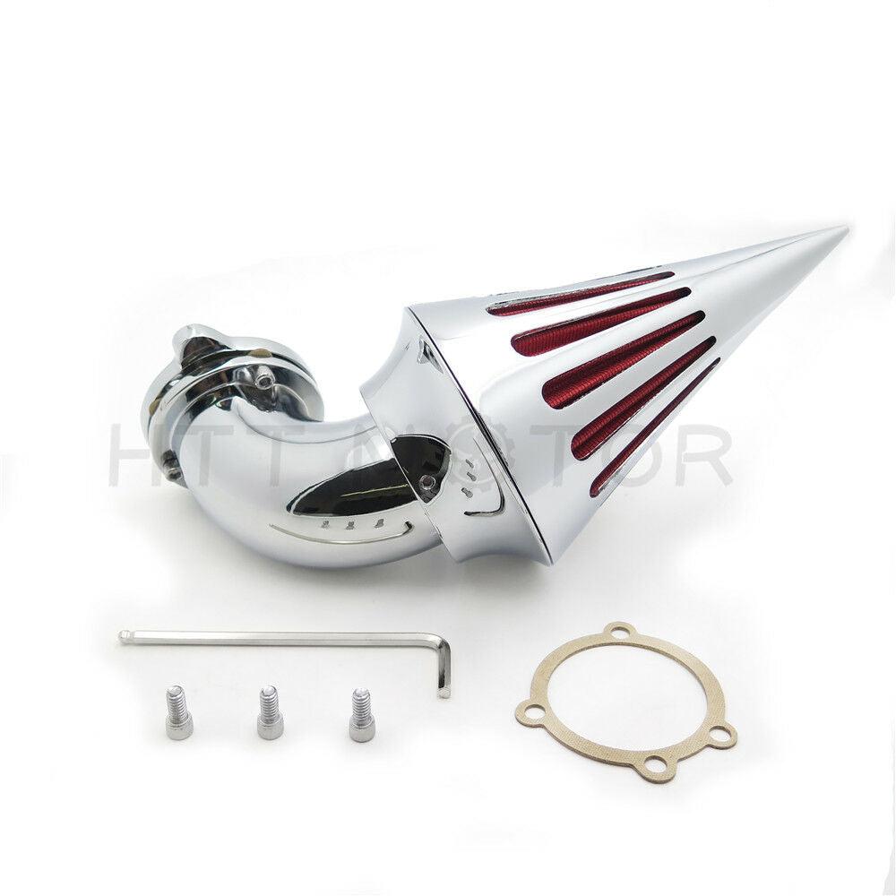 Chrome Spike Air Cleaner Filter Kits For Harley S&S Custom Cv Evo Xl Sportster - Moto Life Products