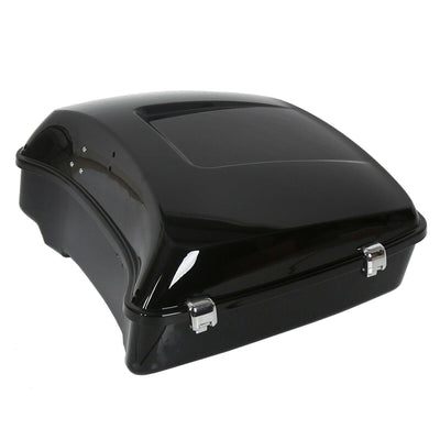 10.7'' Chopped Tour Pack Pak Luggage Trunk Tail Box For Harley Touring 14-2021 - Moto Life Products