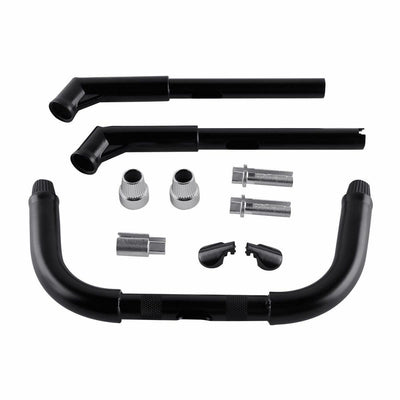 Black 8" Rise Handlebar Fit For Harley Road King Street Electra Road Glide 15-up - Moto Life Products