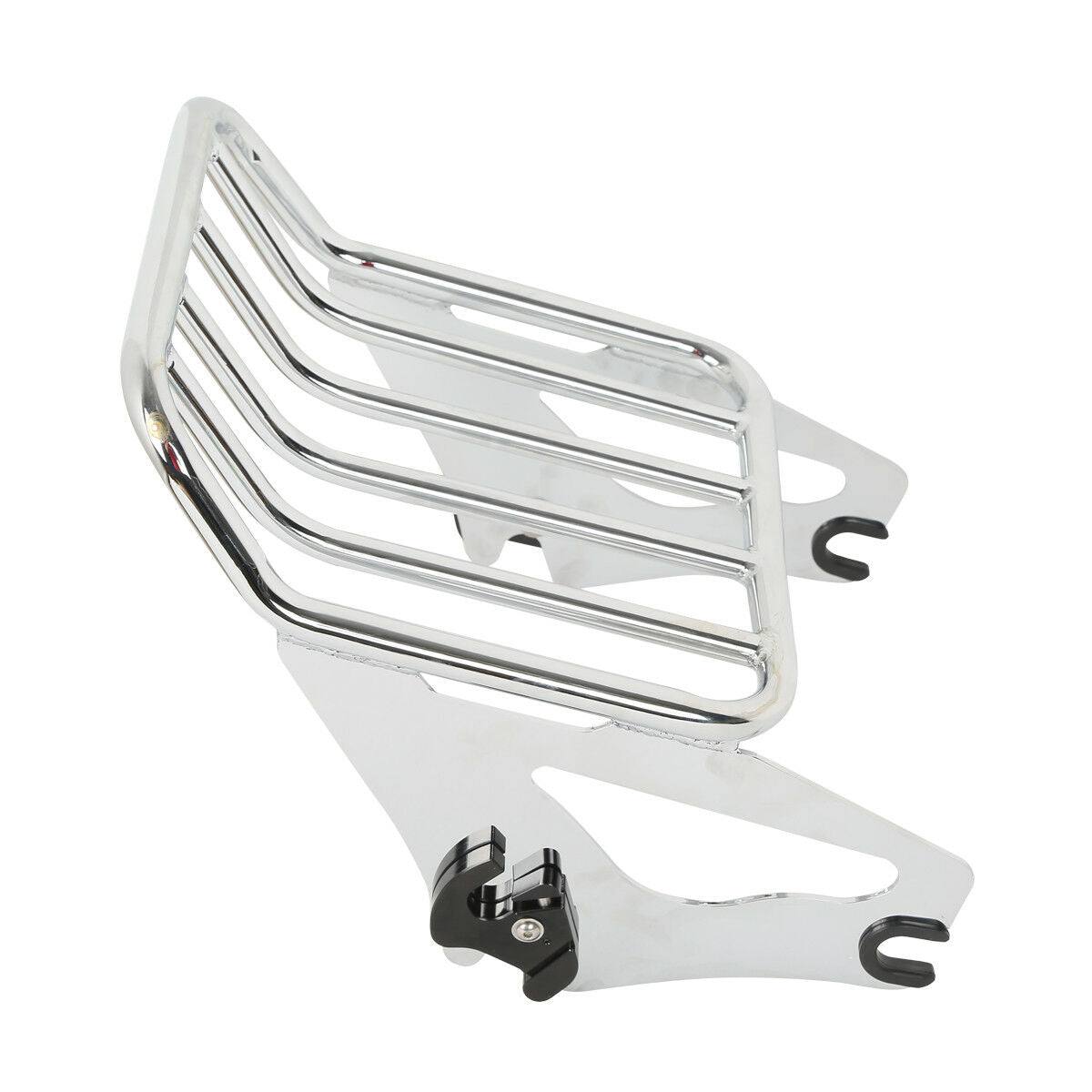 Two Up Luggage Rack Rail Fit For Harley Tour Pak Touring Road King 2009-2021 18 - Moto Life Products