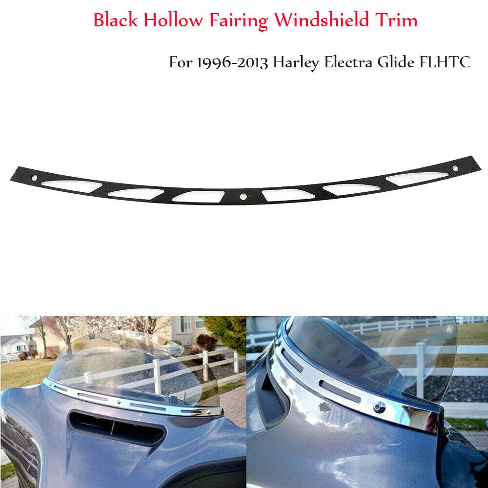 CNC Batwing Fairing Windshield Trim For Harley Electra Glide Classic FLHTC 96-13 - Moto Life Products