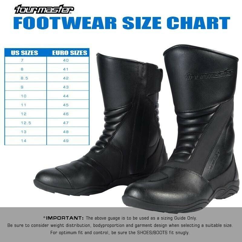 2022 Tourmaster Mens Trailblazer Adventure Touring Motorcycle Mid Calf Boots - Moto Life Products