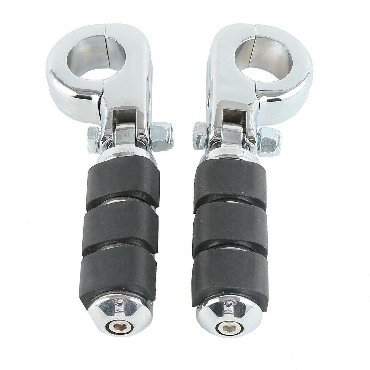 1.25" 1-1/4" Engine Guards Highway FootPegs Mount Fit For Harley Sportster XL - Moto Life Products