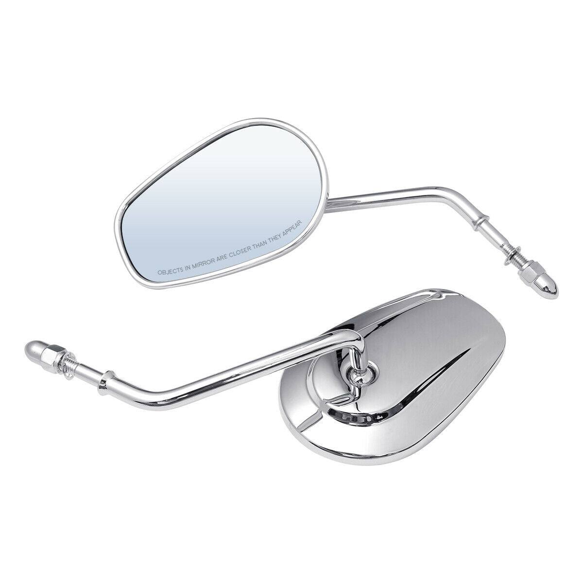 Rear View Mirrors Fit For Harley Davidson Touring Road King Electra Glide New - Moto Life Products