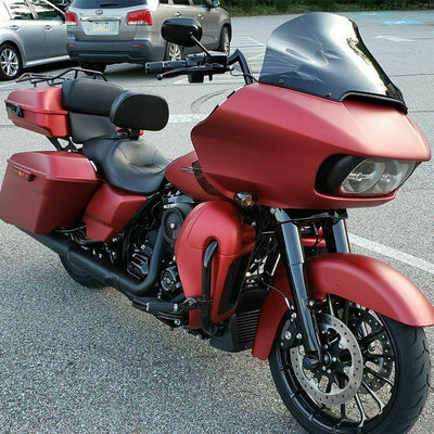 Advanblack Wicked Red Denim Lower Vented Fairings Fits 2014+ Harley Touring - Moto Life Products