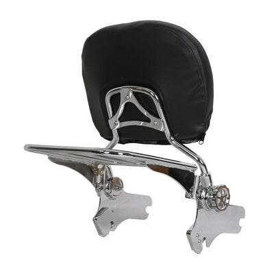 Adjustable Sissy Bar Backrest & Luggage Rack For Harley 97-08 Road King Glide - Moto Life Products