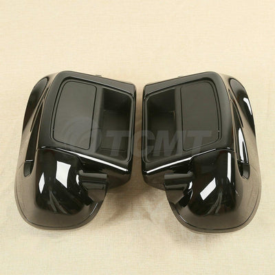 Lower Vented Fairing W/ 6.5" Speaker Box Pod Fit For Harley Touring Glide 14-22 - Moto Life Products