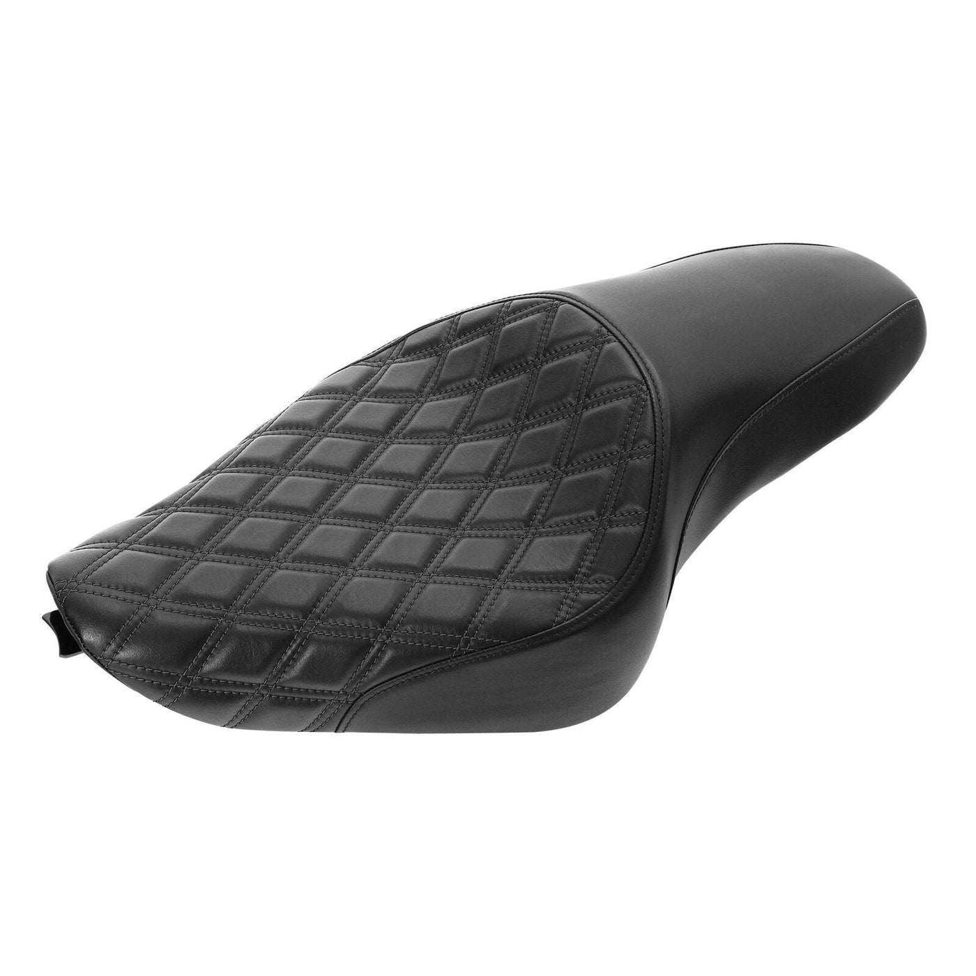 Black Driver Passenger Seat Cushion Fit For Harley Sportster Iron XL 2004-2022 - Moto Life Products