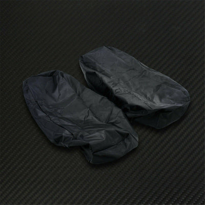 Motorcycle Waterproof Saddlebag Lid Covers Bagger Audio Rain Dust Speaker Lids - Moto Life Products