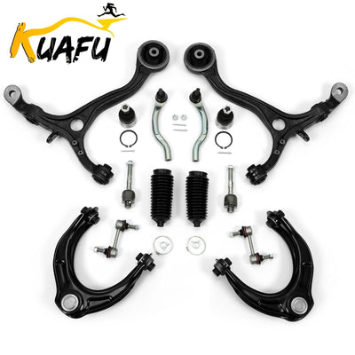 14pc Front Upper & Lower Control Arm Suspension Kit For Honda Accord 2008-2012 - Moto Life Products