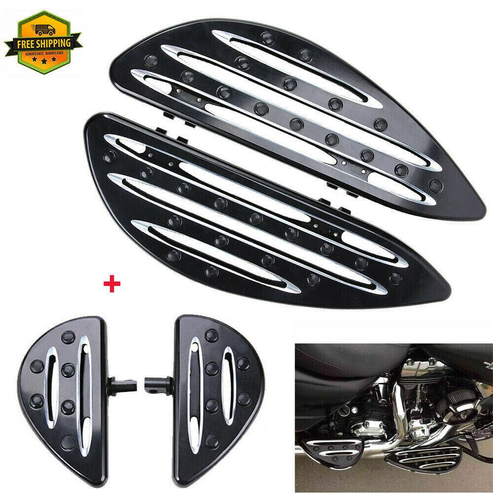 Driver Floorboard Rear Passenger Foot Peg For Harley Touring Softail FL Dyna FLD - Moto Life Products