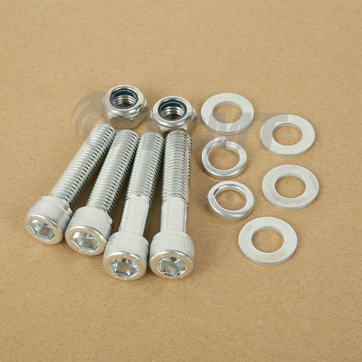 1" Chrome Shock Lowering Kit For Harley VROD V-Rod Night Rod Special Street Rod - Moto Life Products