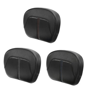 Sissy Bar Passenger Backrest Pad Fit For Harley Touring Street Glide Road King - Moto Life Products