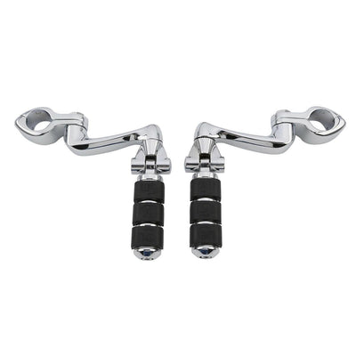 1 1/4"Highway Engine Guard Foot Peg /Mount Fit For Harley Touring Street Glide - Moto Life Products