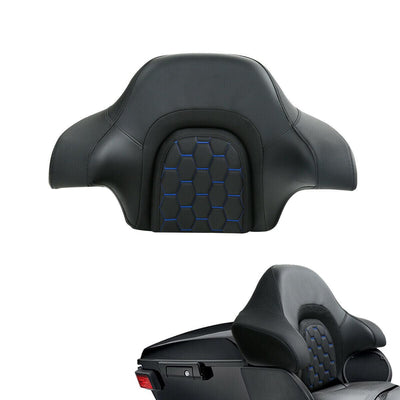King Pack Trunk Passenger Backrest Pad Fit For Harley Touring Street Glide 14-22 - Moto Life Products