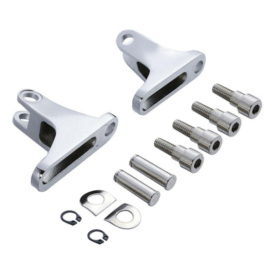 Passenger Foot Peg Mini Mount Kit Fit For Harley Touring Road Street Glide 93-21 - Moto Life Products