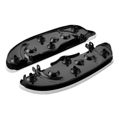 Chrome Front Airflow Floorboard Footboard Fit For Harley Street Glide FLHX 06-20 - Moto Life Products