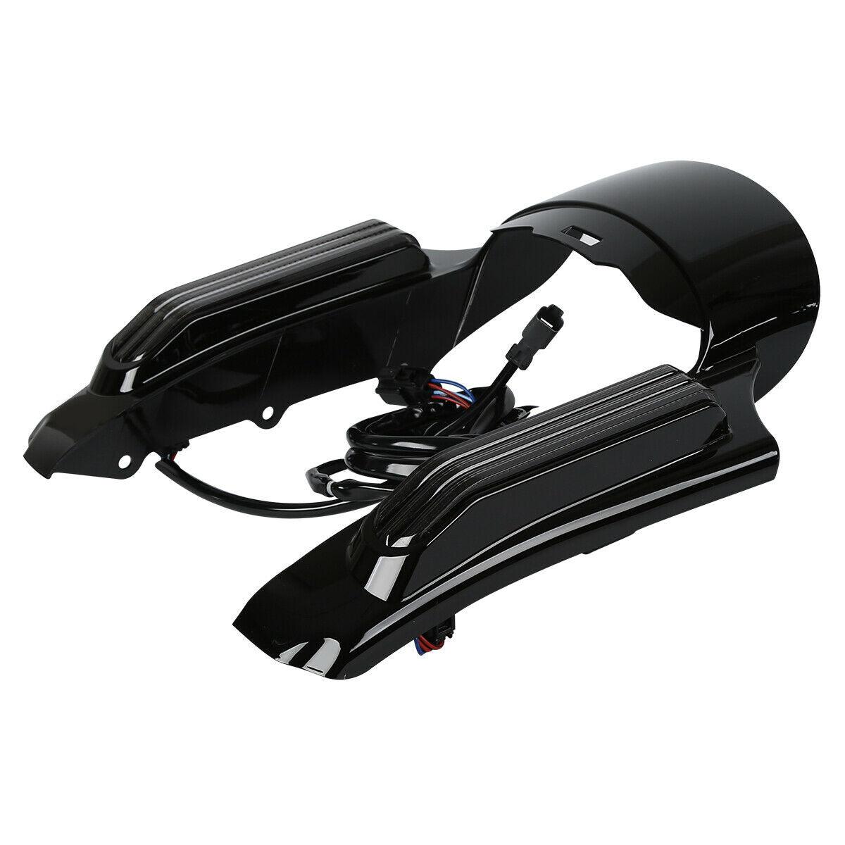 Rear Fender Fascia Set Fit For Harley Touring Street Electra Glide 14-22 19 20 - Moto Life Products