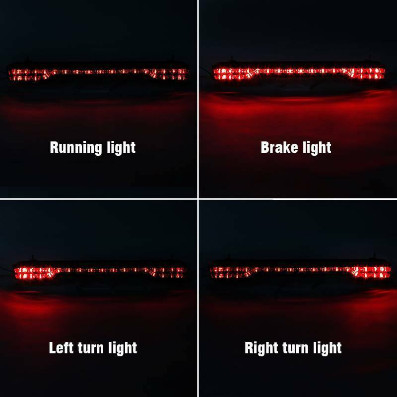Smoked King LED Brake Light & Side Marker Fit For Harley Street Glide 2014-2022 - Moto Life Products