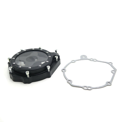 Engine Stator Cover See Through For Honda 04-07 CBR1000RR/ 04-14 CB 1000RR Black - Moto Life Products