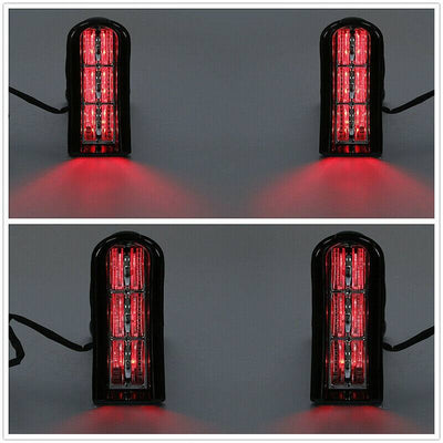 Saddlebags LED Insert Support Brake Turn Light Fit For Harley Touring 2014-2022 - Moto Life Products