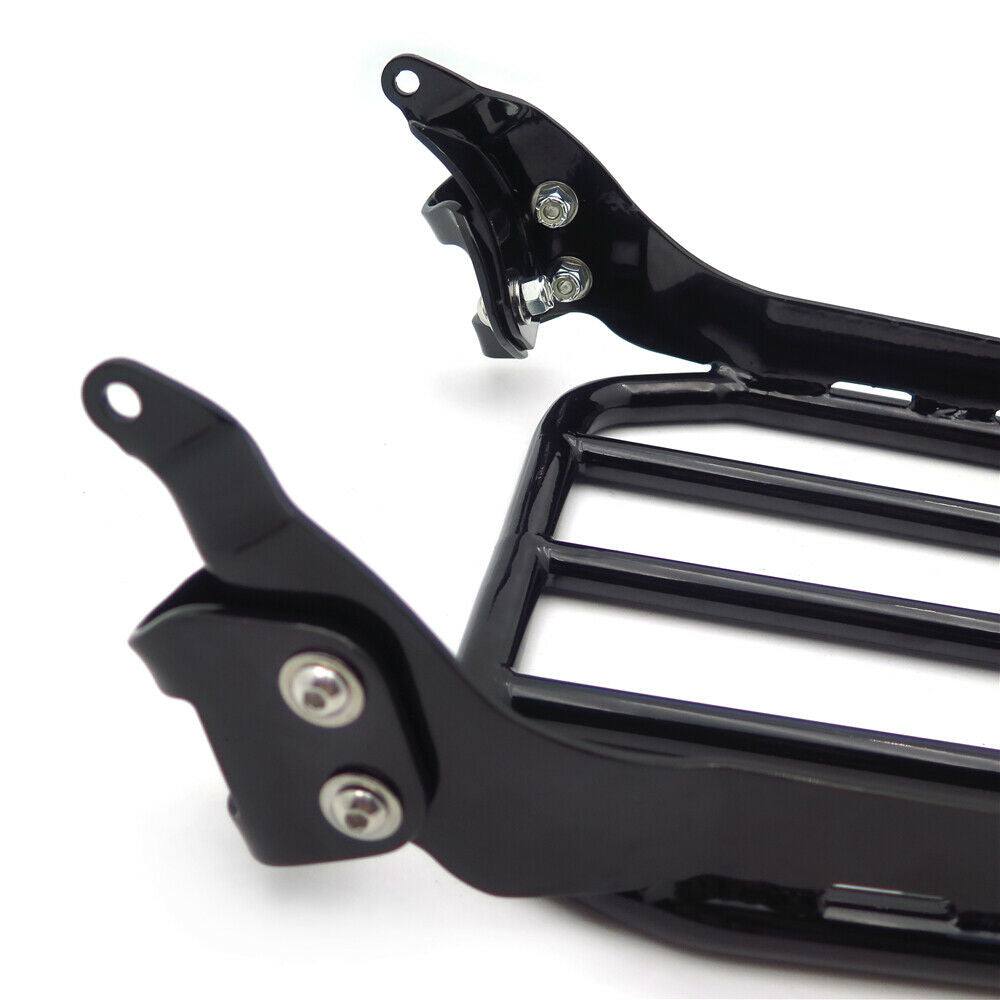 Sport Luggage Rack For Holdfast Sissy Bar Upright Black For 18-later FLDE FLHC - Moto Life Products