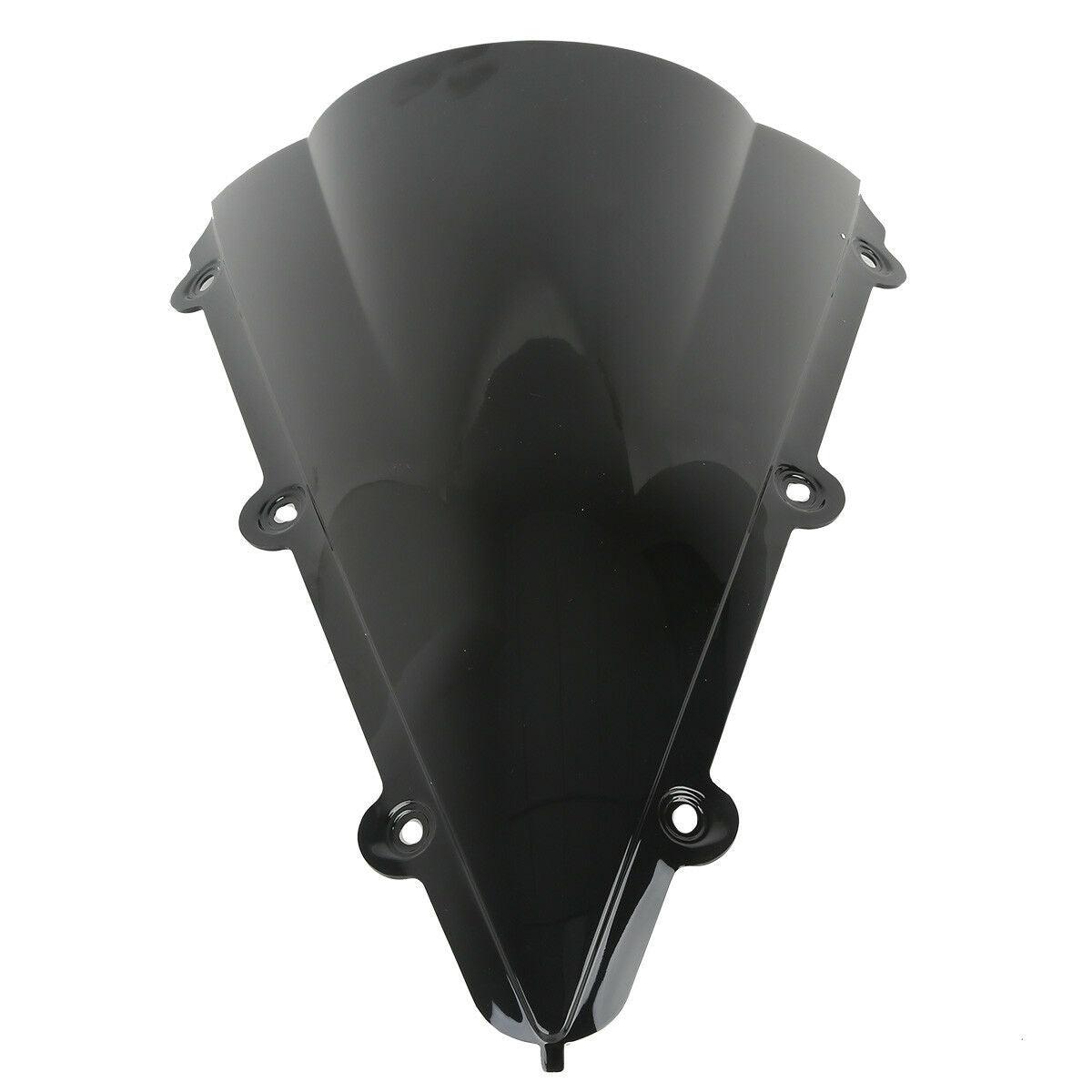 Motorcycle Black Windshield Windscreen Fit For YAMAHA YZF-R1 YZF R1 04-06 - Moto Life Products