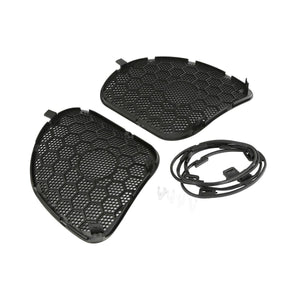 Front Fairing Speaker Grilles Mesh Covers For Harley Touring Road Glide 15-22 19 - Moto Life Products