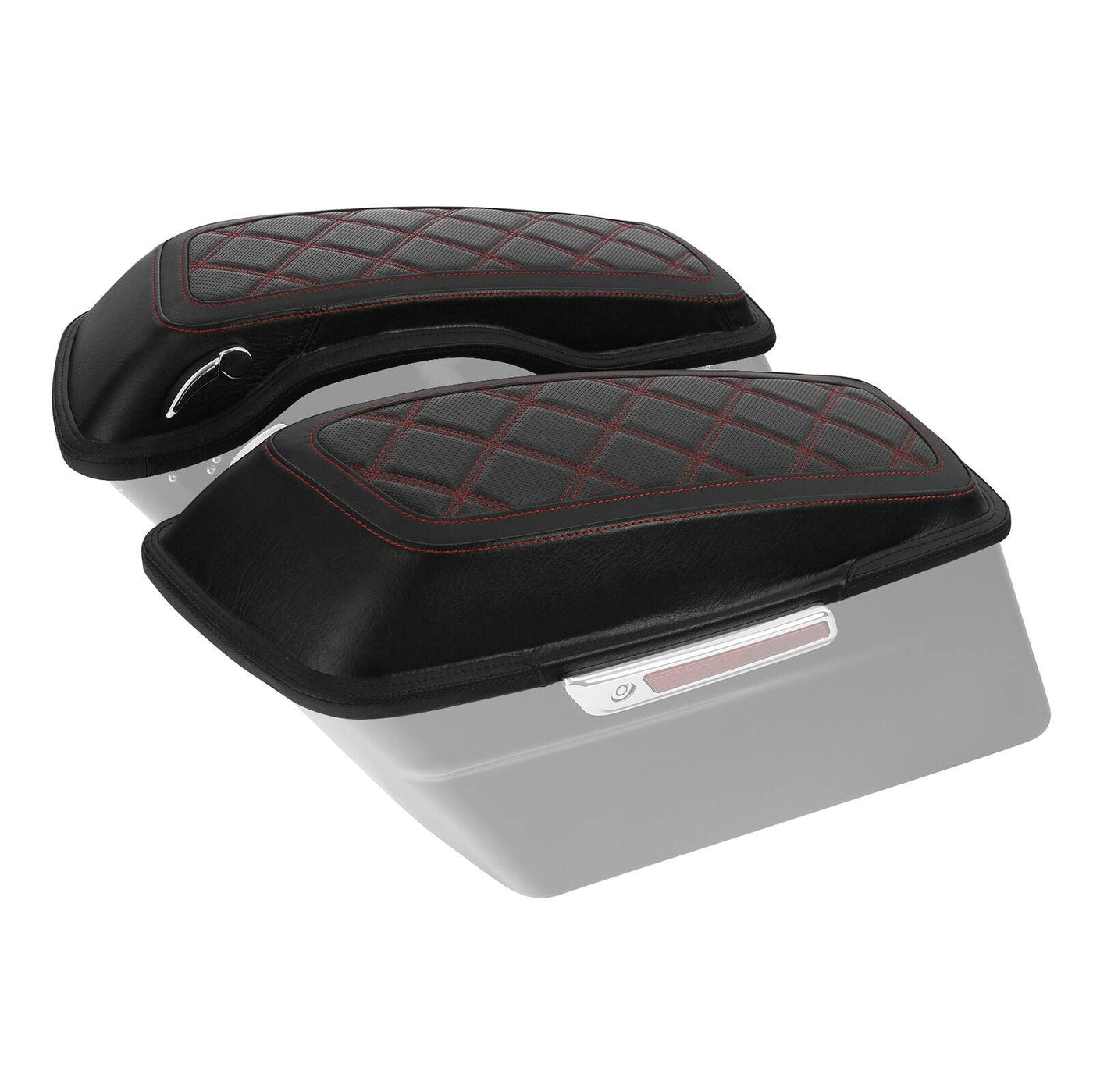 Saddlebags & Pack Trunk Lid Covers Fit For Harley Touring Street Glide 14-22 19 - Moto Life Products