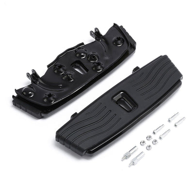 Black Driver Floorboard pegs Fit For Harley Touring CVO Road Glide 2010 15-20 - Moto Life Products