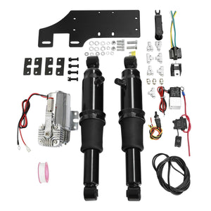 Rear Air Ride Suspension Set For Harley Davidson Touring Glide Ultra 1994-2022 - Moto Life Products
