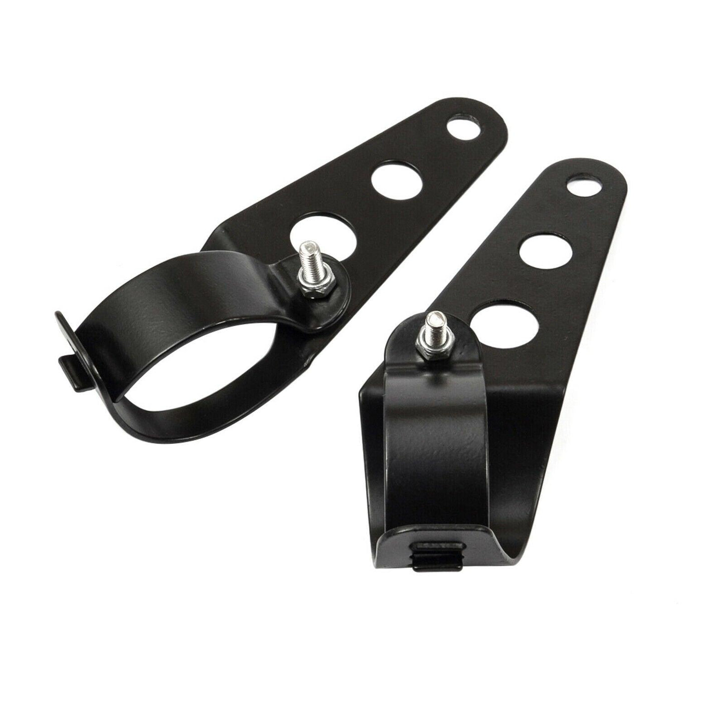 2pcs Head Light Holder Headlight Mounting Brackets Fork Fit for Harley Kawasaki - Moto Life Products