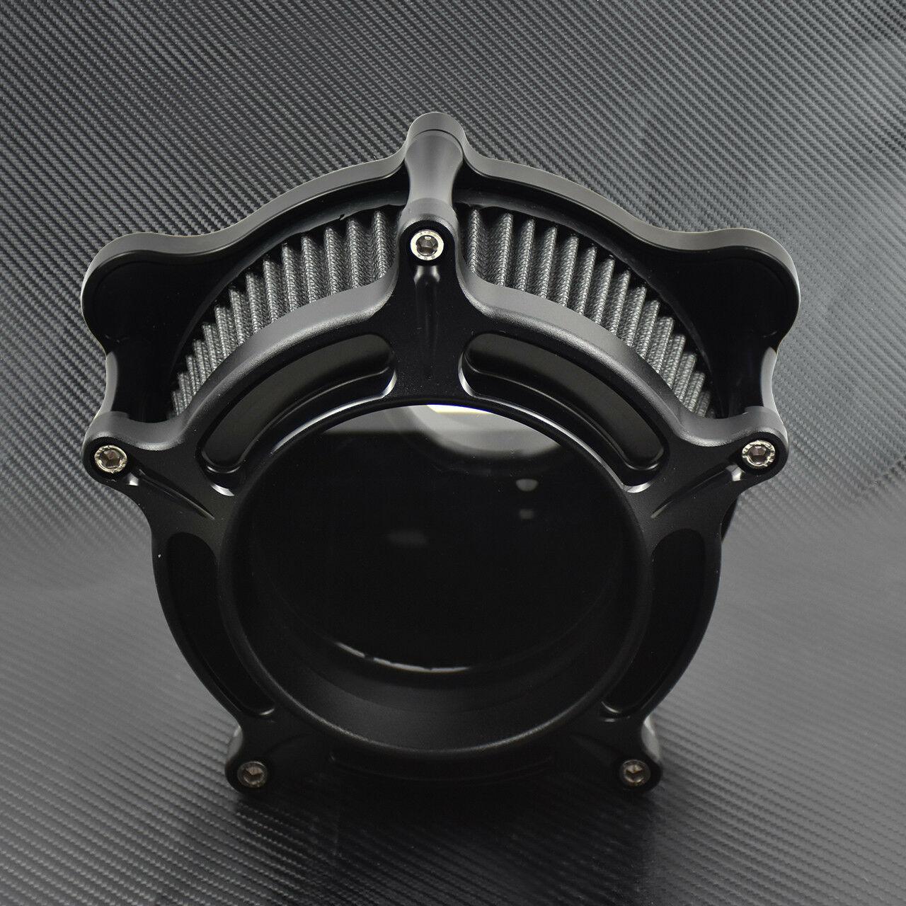 Clear Matte Black Air Cleaner Grey Filter Fit For Harley Touring 217-19 Softail - Moto Life Products