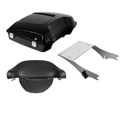 Razor Trunk Backrest Mount Fit For Harley Tour Pak Road King Electra Glide 97-08 - Moto Life Products