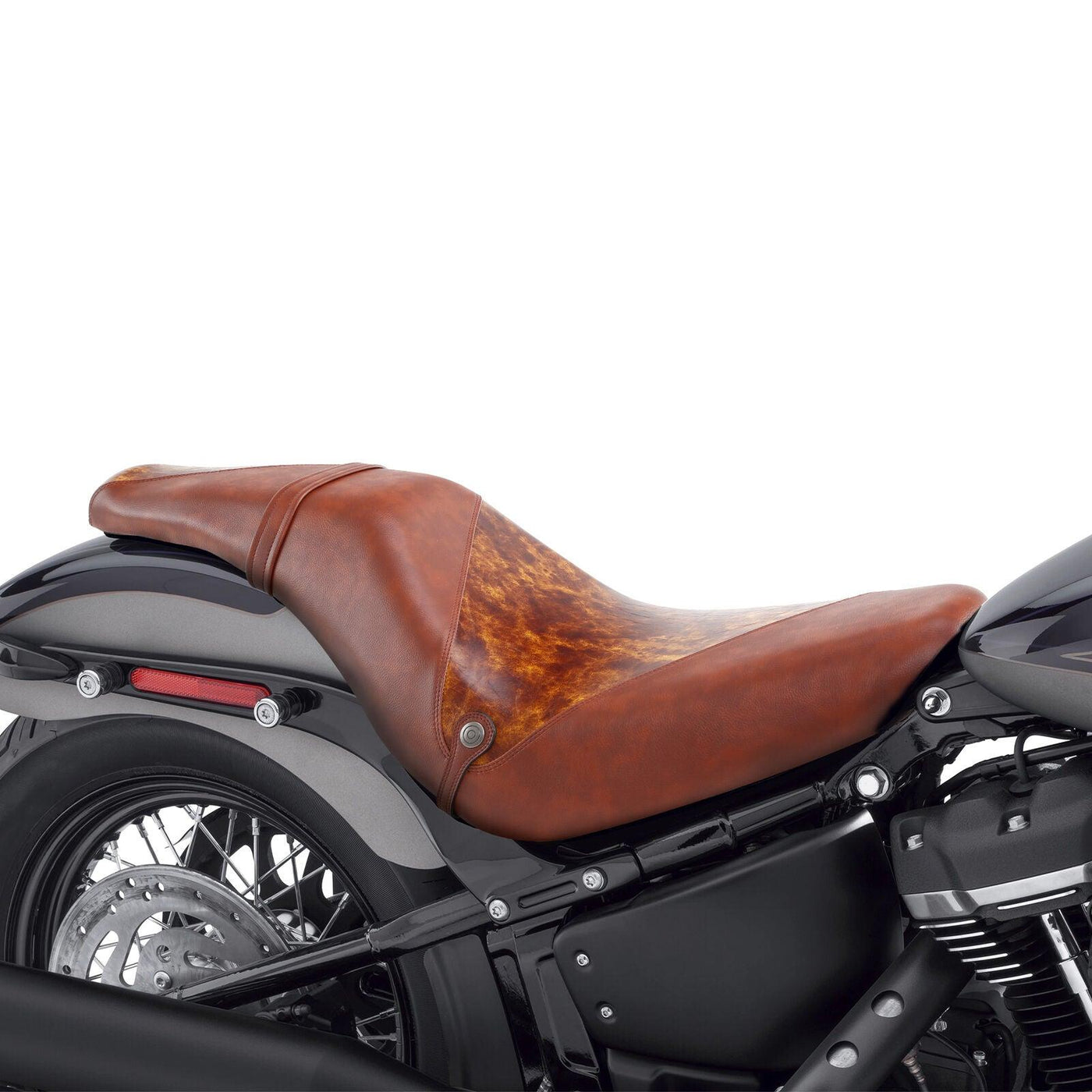 Driver Rider Passenger Two-up Seat Fit For Harley Softail Slim FLHC FLHCS 18-22 - Moto Life Products