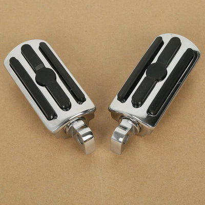 Chrome Highway Foot Pegs Footrests Male Support Mount Fit For Harley Touring - Moto Life Products
