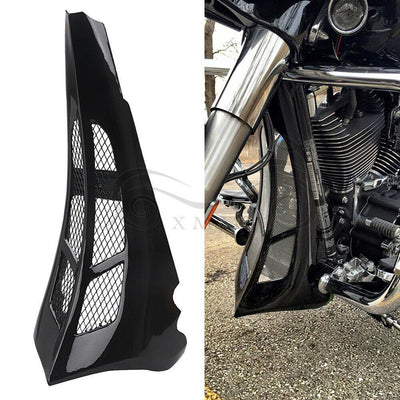 Custom Black Chin Spoiler Scoop Fit For Harley Touring Glide Models 2014-2019 US - Moto Life Products