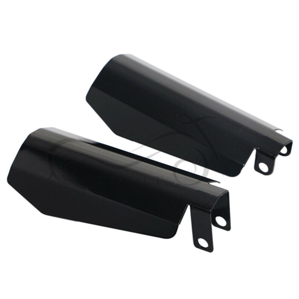 Motorcycle Gloss Black Coffin Cut Hand Guard For Harley Electra Glide Road King - Moto Life Products