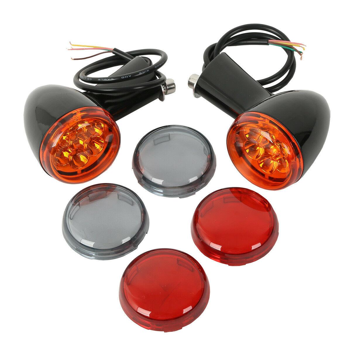 Rear LED Turn Signal Light Fit For Harley Sportster XL883 XL1200 1992-2021 2020 - Moto Life Products