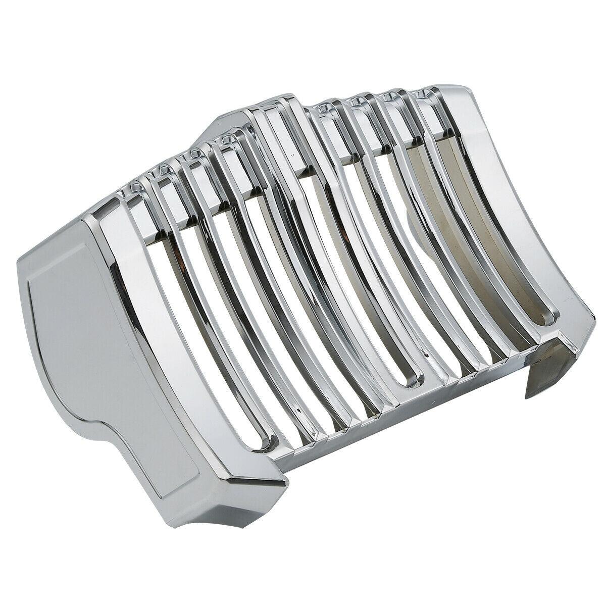 Chrome Oil Cooler Cover For Harley Touring Road King Street Electra Glide 17-20 - Moto Life Products