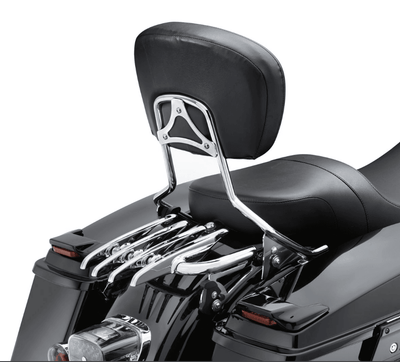 Chrome Stealth Luggage Rack For Harley Touring Street Glide Road King 2009-2022 - Moto Life Products