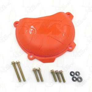 Orange Clutch Cover Protection Guard Saver For KTM 250 350 SX-F XC-F - Moto Life Products