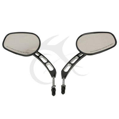 Rear View Mirrors Fit For Harley Davidson Heritage Softail Street Glide FLHX - Moto Life Products