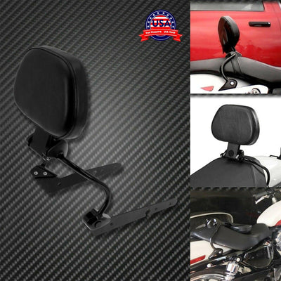 Quick Release Rider Detachable Backrest Fit For Harley Sportster XL883 2004-2021 - Moto Life Products