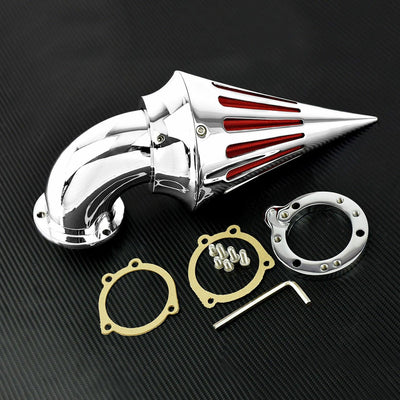 Spike Air Cleaner Intake Filter Fit For Harley Sportster 883 1200 04-19 Chrome - Moto Life Products
